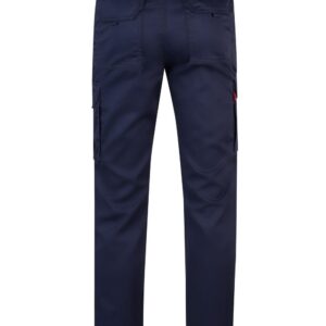 Moške delovne hlače Velilla 103002S, mornarsko modre (Navy) – elastične s kontrastnimi šivi - slika 2