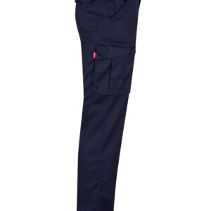 Moške delovne hlače Velilla 103002S, mornarsko modre (Navy) – elastične s kontrastnimi šivi - slika 6
